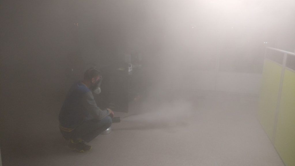 Сухой туман от запахов. Обработка сухим туманом в Братске.